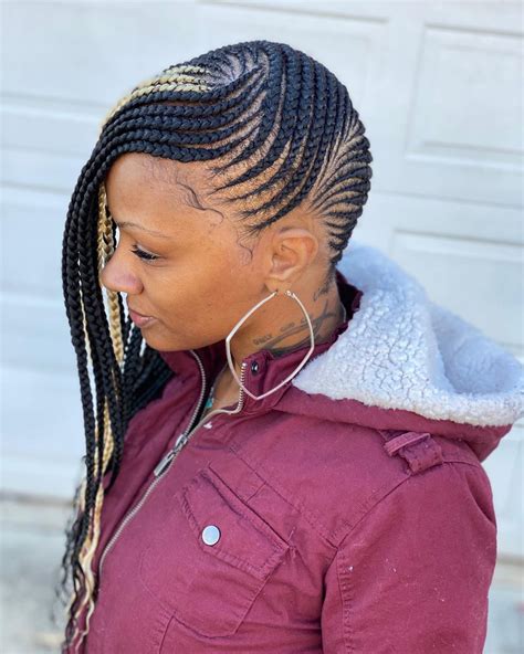 lemonade braids.|elegant lemonade braids for women.